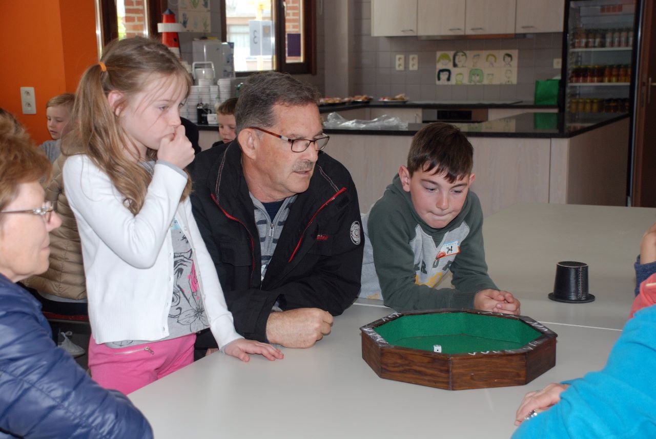 Grootoudernamiddag in het 3de leerjaar